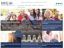 Tablet Screenshot of hfgwm.com